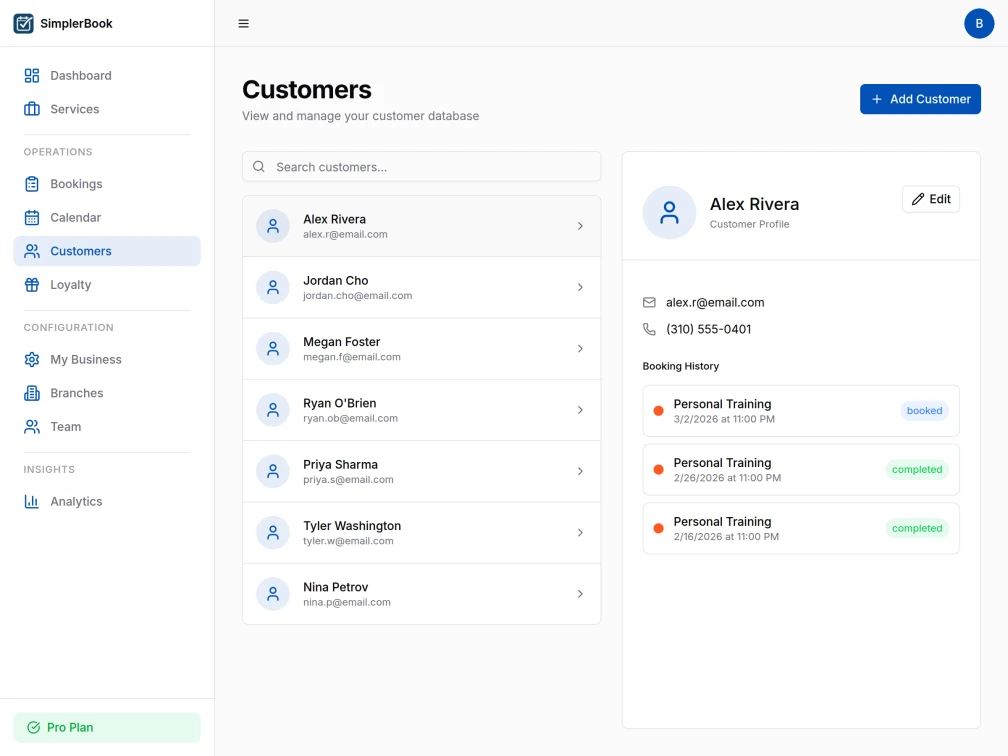 Customer Management